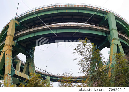 Shizuoka Prefecture, Izu / Kawazu Nanataki Loop Bridge (Kawazu Viaduct) Shizuoka Prefecture, Izu / Kawazu Nanataki Loop Bridge (Kawazu Viaduct) 70920641