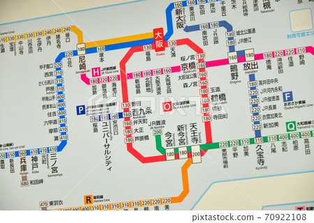 JR大阪站門票價格表 JR大阪站門票價格表 70922108