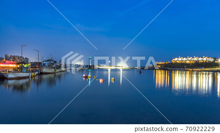 Fishing village scenery of Homi Peninsula 70922229