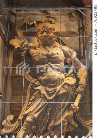 Nio statue of Nandaimon Gate of Todaiji Temple (Aun) Nio statue of Nandaimon Gate of Todaiji Temple (Aun) 70922499