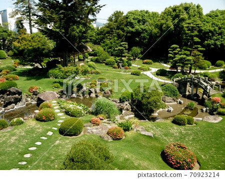伊東天龍門故居的日本庭園 70923214