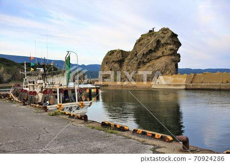 Shakotan scenery "Hizuka fishing port" Shakotan scenery "Hizuka fishing port" 70924286