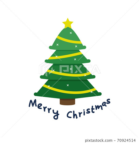Christmas Tree flat design Vector Christmas Tree flat design Vector 70924514