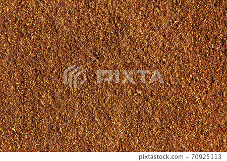 Instant chicory background close-up. Copy space. Top view Instant chicory background close-up. Copy space. Top view 70925113