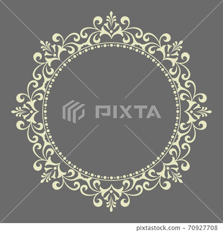 Decorative frame Elegant vector element for design Decorative frame Elegant vector element for design 70927708