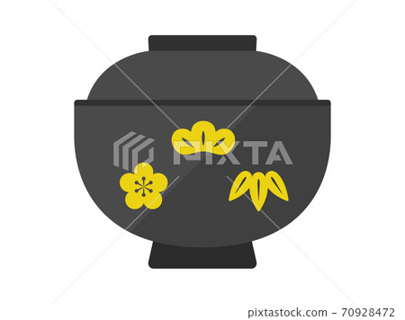 日本圖案碗的插圖 日本圖案碗的插圖 70928472