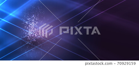 Quantum processing. Deep learning artificial intelligence. Future new technology for business or science presentation Quantum processing. Deep learning artificial intelligence. Future new technology for business or science presentation 70929159