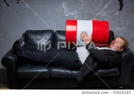 depressed businessman needs new job or business depressed businessman needs new job or business 70929183