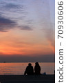 Sunset only for two people 70930606