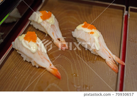Shrimp Sushi Salad, Mayonnaise Shrimp Sushi Salad, Mayonnaise 70930657