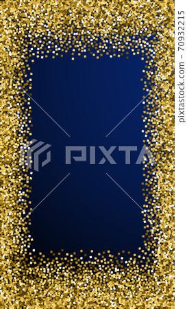 Gold glitter luxury sparkling confetti. Scattered Gold glitter luxury sparkling confetti. Scattered 70932215