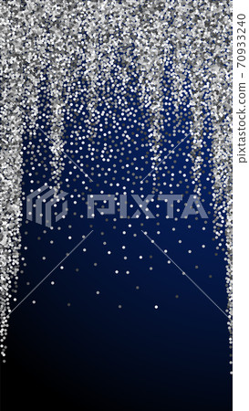 Round silver glitter luxury sparkling confetti. Sc Round silver glitter luxury sparkling confetti. Sc 70933240