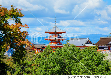 Kiyomizu Temple Triple Tower 70934619