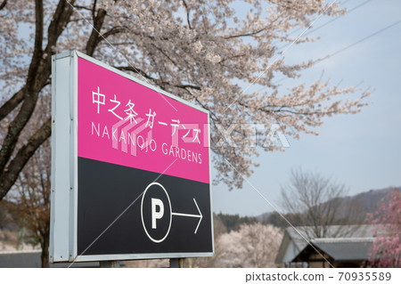 群馬縣中之條町春天中之條花園 群馬縣中之條町春天中之條花園 70935589