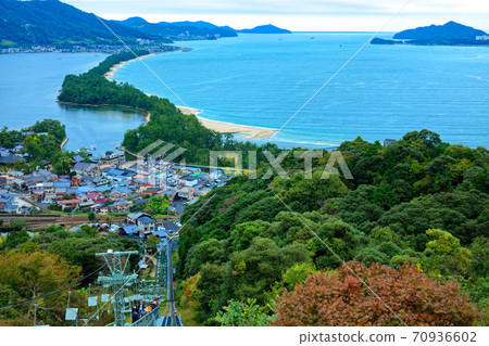 天橋立風景區的天橋立景觀 70936602