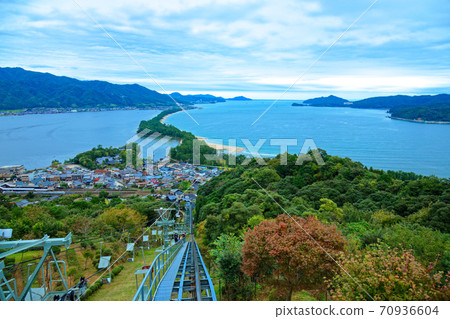 天橋立風景區的天橋立景觀 70936604