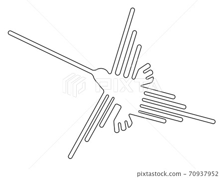 Landscape of Nazca - Stock Illustration [70937952] - PIXTA
