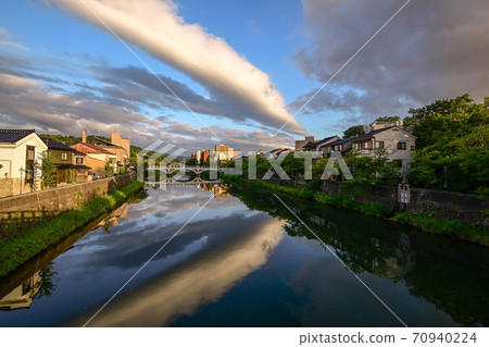 Dusk on the Asano River Dusk on the Asano River 70940224
