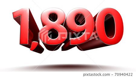 Number 1890. 70940422