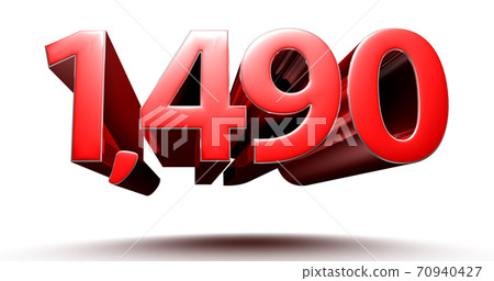 Number 1490. Number 1490. 70940427