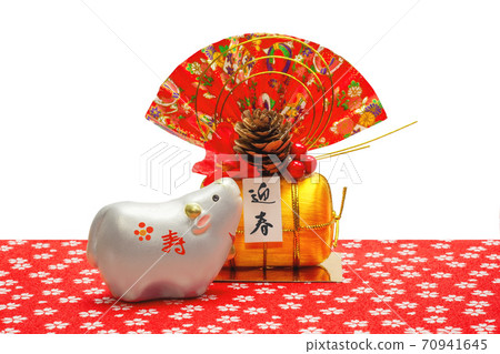 新年賀卡材料 70941645
