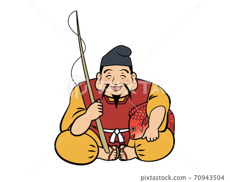 Seven Lucky Gods Ebisu sit down 70943504