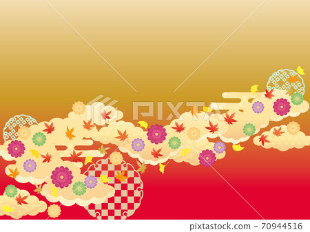 背景素材 秋日式13 2 插圖素材 圖庫