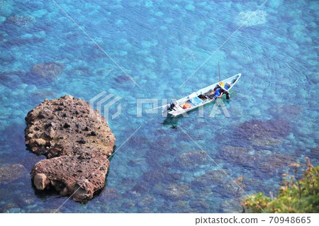 海膽海捕撈，士基丹海 70948665