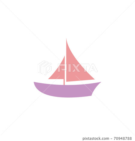Boat Clipart Icon Vector Design Isolated 70948788