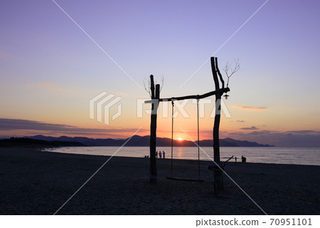 京都府由賀浦海灘Blanco Yurari Sunset 京都府由賀浦海灘Blanco Yurari Sunset 70951101