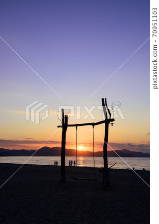 京都府由賀浦海灘Blanco Yurari Sunset 京都府由賀浦海灘Blanco Yurari Sunset 70951103