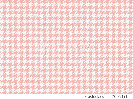 Pink "houndstooth" Japanese pattern, Japanese paper style background material 70953511
