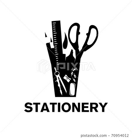 Stationery shop logo Cut Out Stock Images & Pictures - Alamy