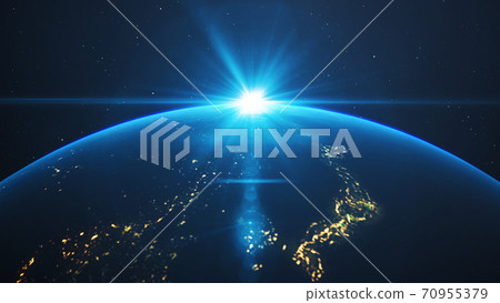 Earth solar flare background material background universe Earth solar flare background material background universe 70955379