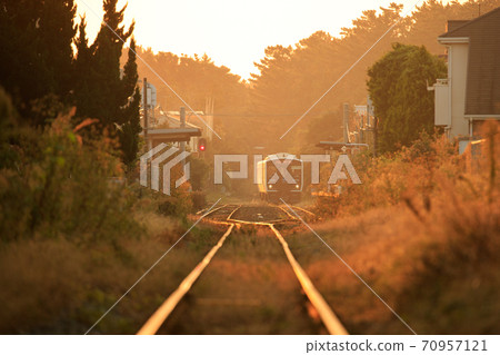 Evening Local Line (JR Kyushu/Kashii Line) 70957121