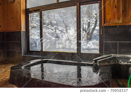 Gomuso-no-Yu, a free public bath at Shima Onsen 70958337