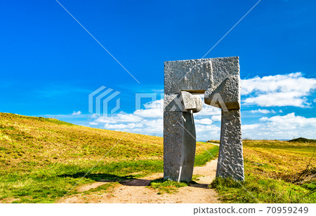 Sculpture at the Tower of Hercules in A Coruna, Spain 70959249