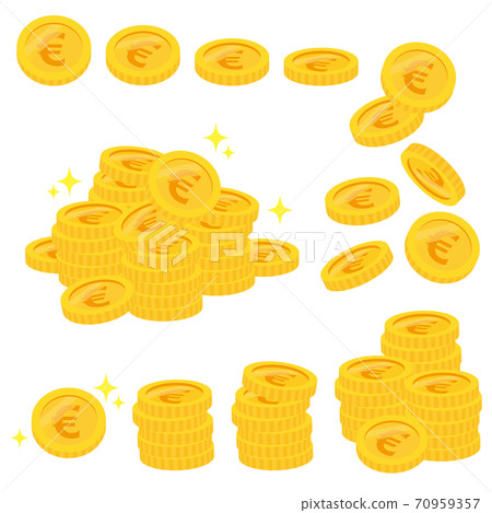 Euro coin set 70959357