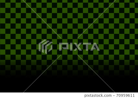 Green checkered pattern / gradation 70959611