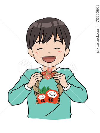 男孩做手工shime繩 70960602