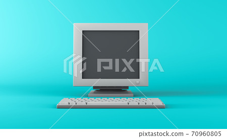 3D rendering, Realistic mock up old 