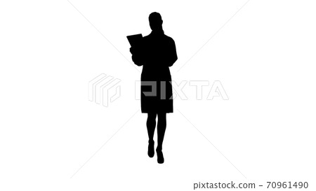 Silhouette Medicine, pharmacy, people, health care and pharmacol 70961490
