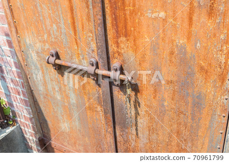 Rusted iron door Rusted iron door 70961799