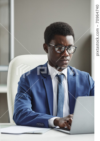 Man working on laptop Man working on laptop 70964740