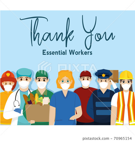 Team essential workers Team essential workers 70965154