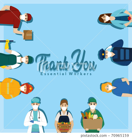 Team essential workers Team essential workers 70965159