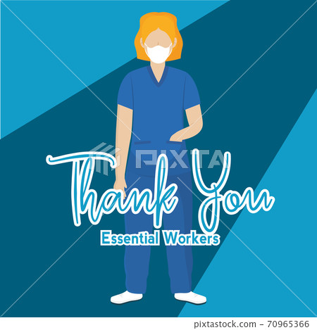 Nurse picture thank you essential workers Nurse picture thank you essential workers 70965366