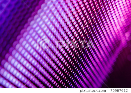 CloseUp LED blurred screen. LED soft focus background. abstract background ideal for design. 70967612