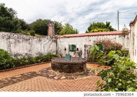Historic Hang Li Poh well was a gift from ancient Malacca Sultanate to Chinese princess in year 1459. Popular tourism destination in Malacca. No people. 70968364