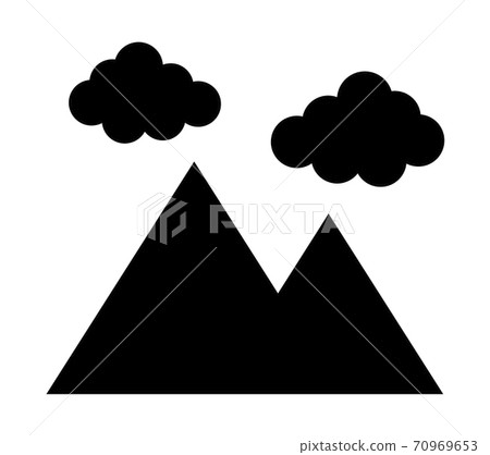Mountains and clouds Mountains and clouds 70969653